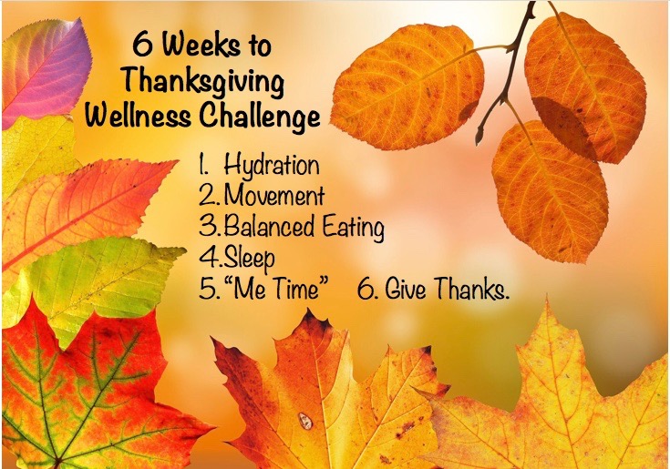 6 Weeks to Thanksgiving Wellness Challenge