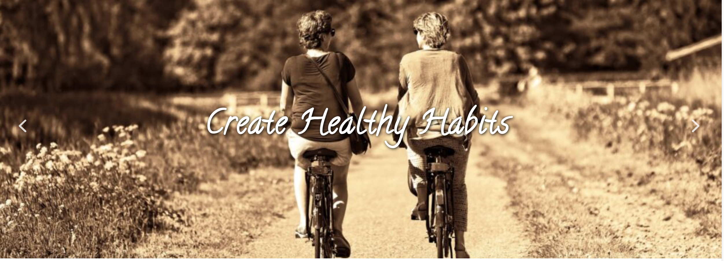create healthy habits